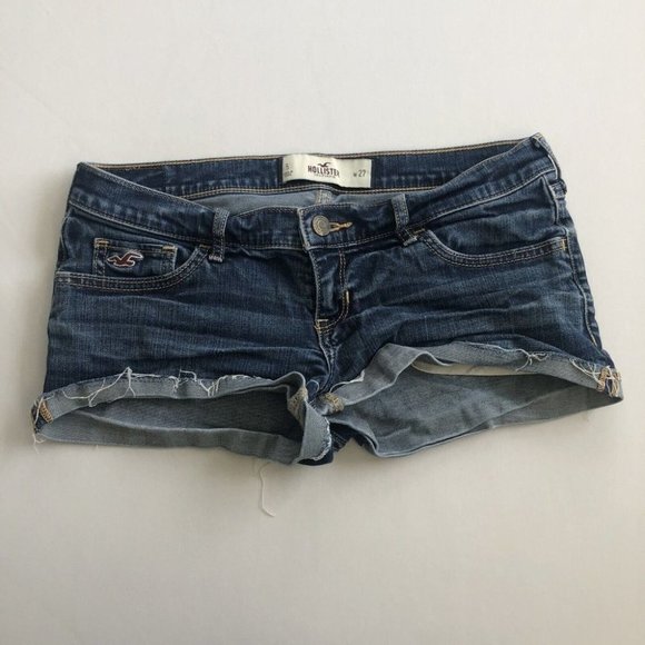 Hollister Pants - Hollister Shorts Women's Blue Denim Mini Shorts Reg Fit Size 5 w27 30x1.5